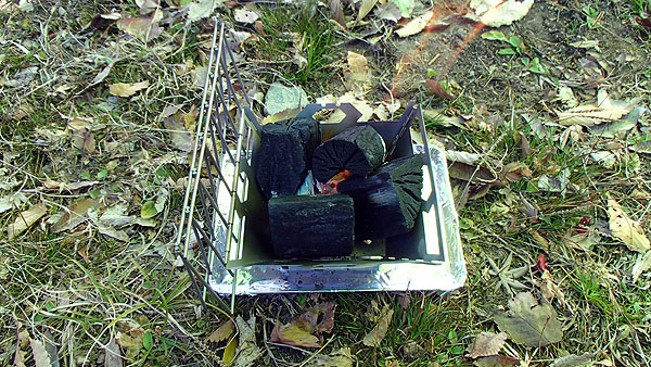 ＶＡＲＧＯのチタニウムファイヤーボックスグリル